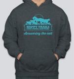 HTFAS Pullover Hoodie - turquoise logo